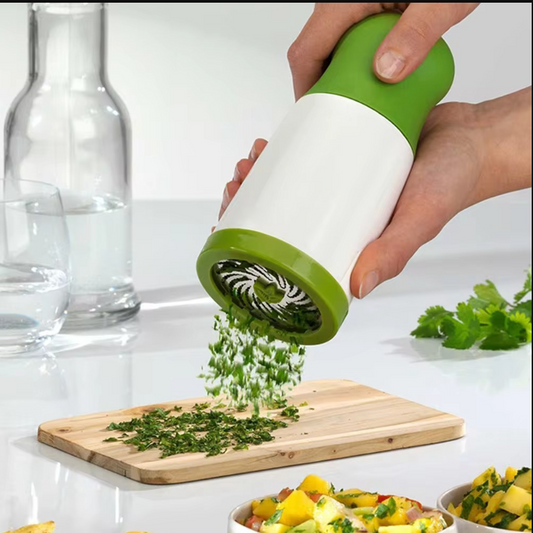 Manual Twist Herb & Herb Mill Chopper Herb Grinder Spice Mill Parsley Shredder Chopper Fruit Vegetable Cutter New Creative Cooking Tools(random Color)